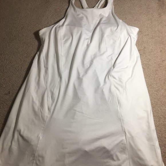 White All in Motion Tennis and Workout Dress - Picture 3 of 7